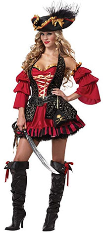 Woman's Pirate Halloween Costume