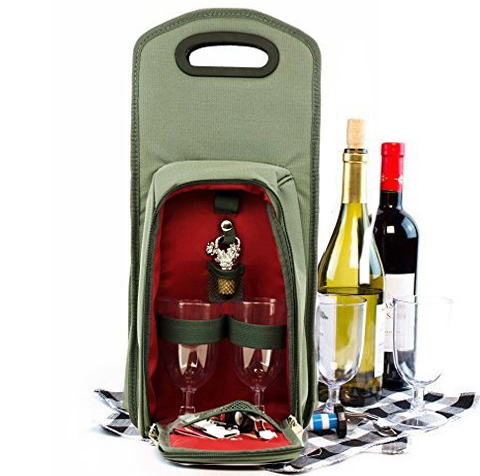 Insulated Wine Tot Bag